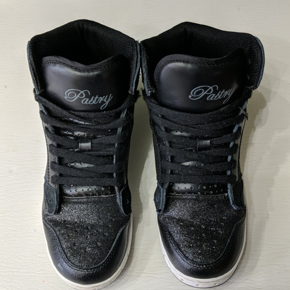 Women's Pastry Glitter High Top Dance Sneakers